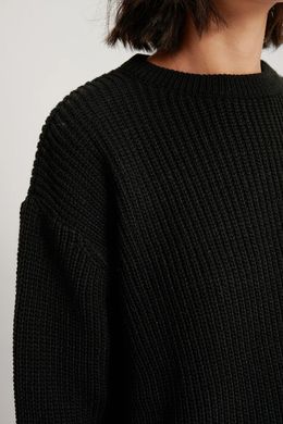 Лаконічний чорний светр оверсайз, Чорний