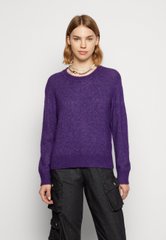 Фіолетовий светр з додаванням альпаки, Фіолетовий