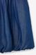 Комбинированное платье с юбкой баллон, Синій