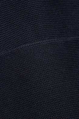 Бавовняний джемпер з кишенями, Темно-синій